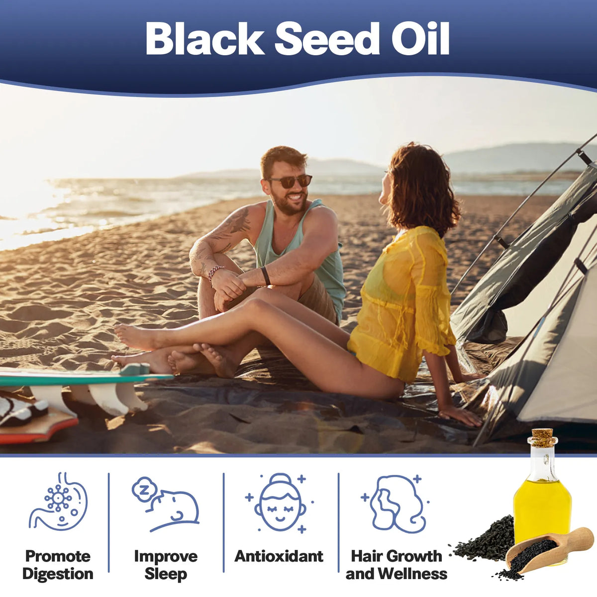 25-in-1 Sea Moss Complex Capsules 18,525mg – Sea Moss, Black Seed Oil, Ashwagandha, Ginger, Shilajit, Berberine, ACV, Manuka & Vitamins C + D3 – 120 Capsules