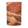 Rye Mushroom Chicory package with abstract design on a white background