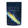 Ryze Mushroom Hot Cocoa package with colorful design on a white background