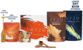 Ryze Superfoods Labor Day Sale bundle featuring mushroom coffee, mushroom hot cocoa, pumpkin spice creamer, and free frother/spice creamer, with branded pouches, a scoop, and wooden spoons on a white background.