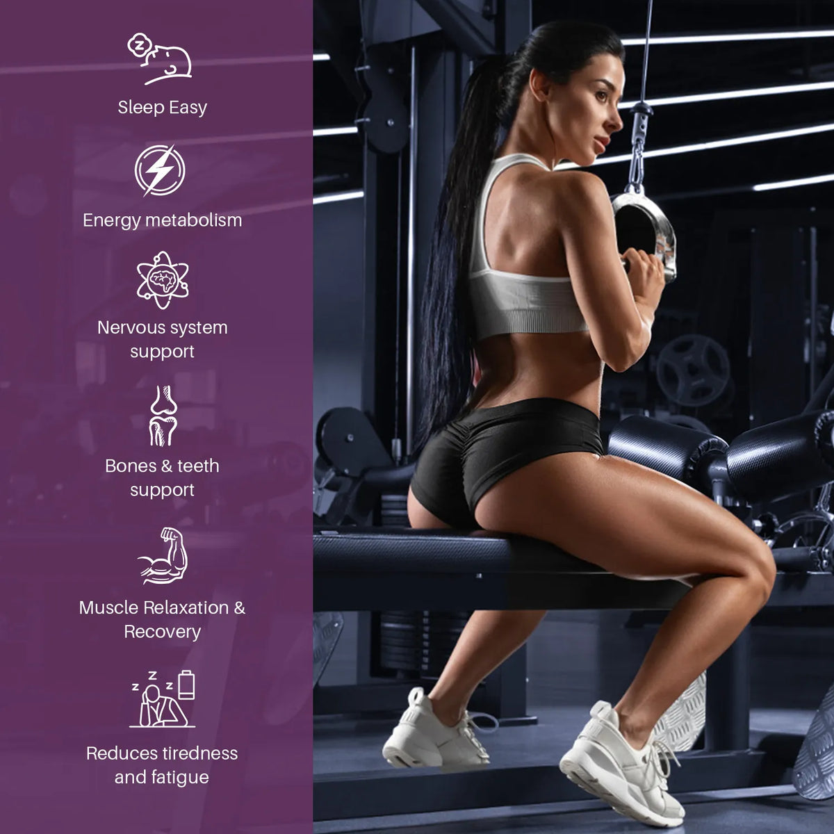 12-in-1 Magnesium Complex Capsules – Multi-Form Magnesium Dietary Supplement for Daily Wellness & Nutrition